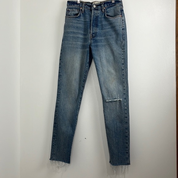 We the Free Distressed Skinny High Rise Jeans - Picture 3 of 10